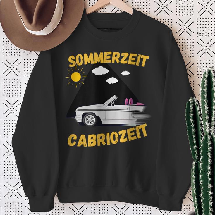 Summer Time Convertible Time Saying Cabrio Driver Sweatshirt Geschenke für alte Frauen