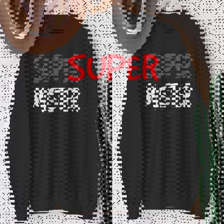 Super Mister Maglia Regalo Allenatore Calcio Fine Anno Felpa Regalos para ancianas