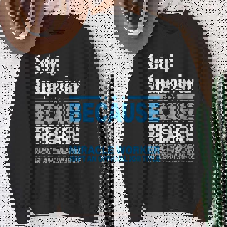 Supervisore Di Script Felpa Regalos para ancianas