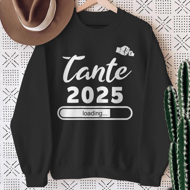 Tante 2025 Loading Ich Werde Tantetante 2025 Sweatshirt Geschenke für alte Frauen