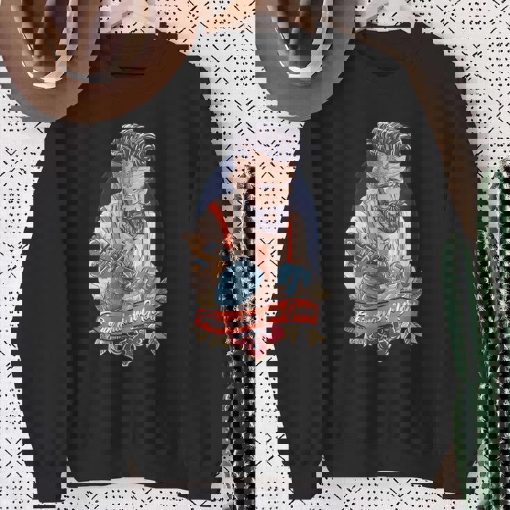 Tattoo Shop Tattooed Ink Tattooing Tattoo Artist Sweatshirt Gifts for Old Women