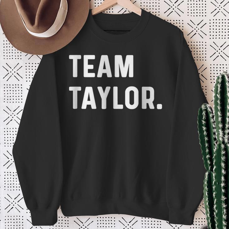 Team Taylor Sweatshirt Geschenke für alte Frauen