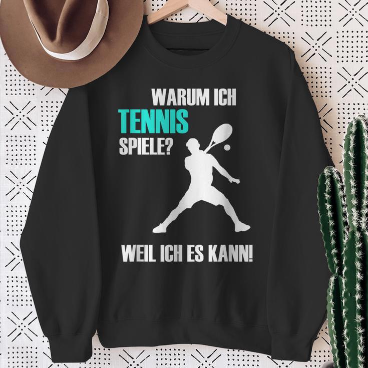 Tennis Slogan Idea For Tennis Players Sweatshirt Geschenke für alte Frauen