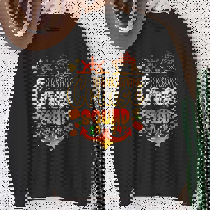 Thanksgiving Cruise Squad Matching Family Vacation Trip 2024 Sweatshirt Gifts for Old Women