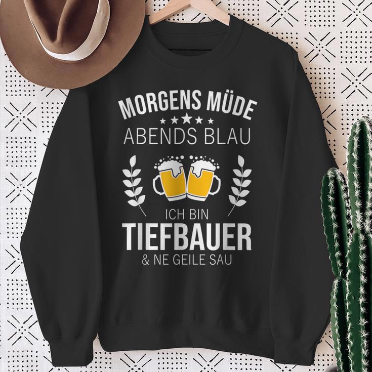 Tiefbauer Sweatshirt Geschenke für alte Frauen