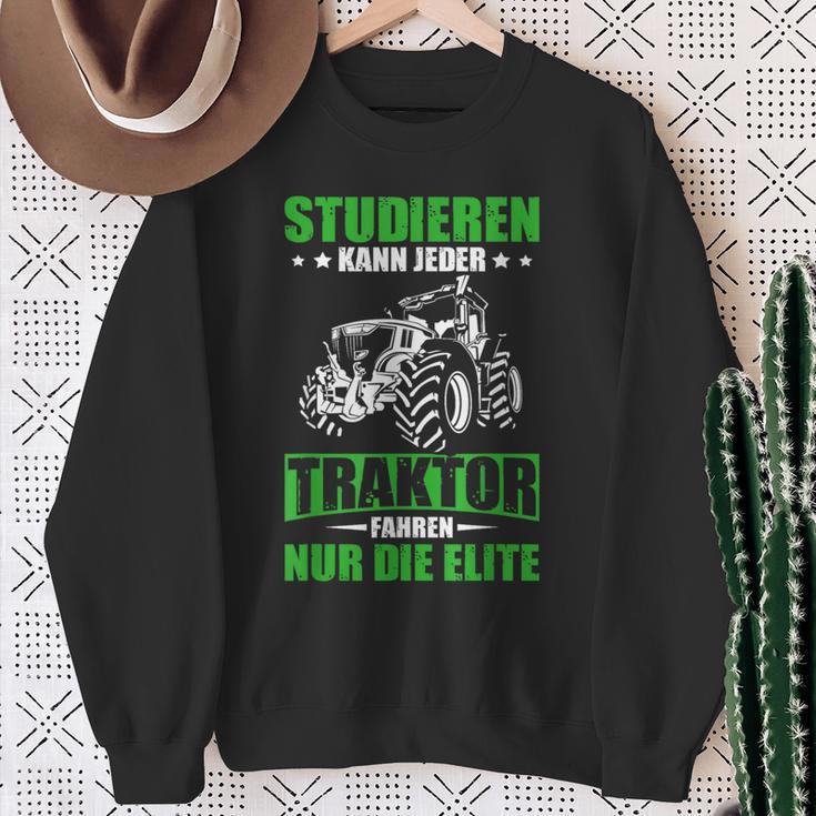 Tractor Fahrenkann Nur Die Elite Landwirt Sweatshirt Geschenke für alte Frauen