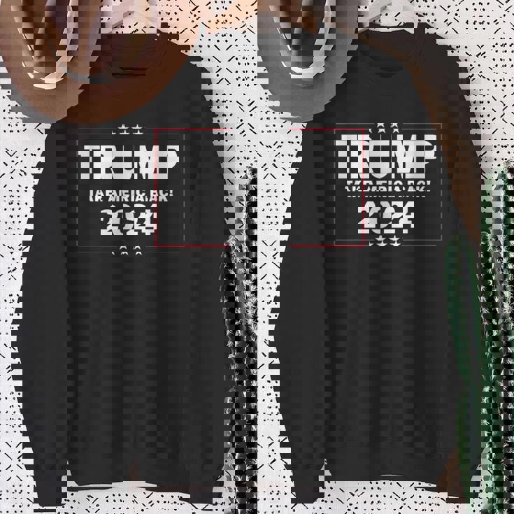 Trump 2024 Take America Back Trump 2024 Felpa Regalos para ancianas