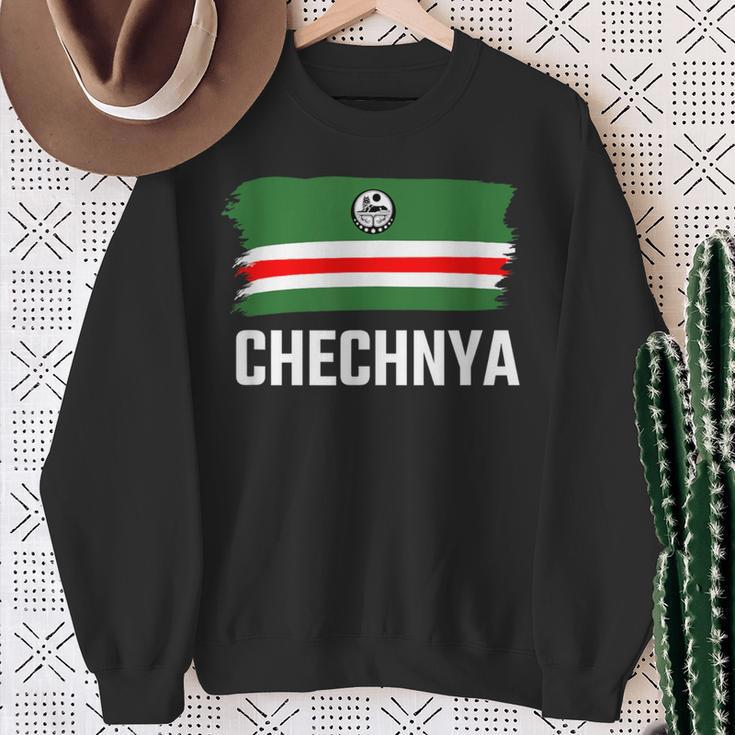 Tschetschenien Tschetschene Tschetschenen Chechnya Sweatshirt Geschenke für alte Frauen