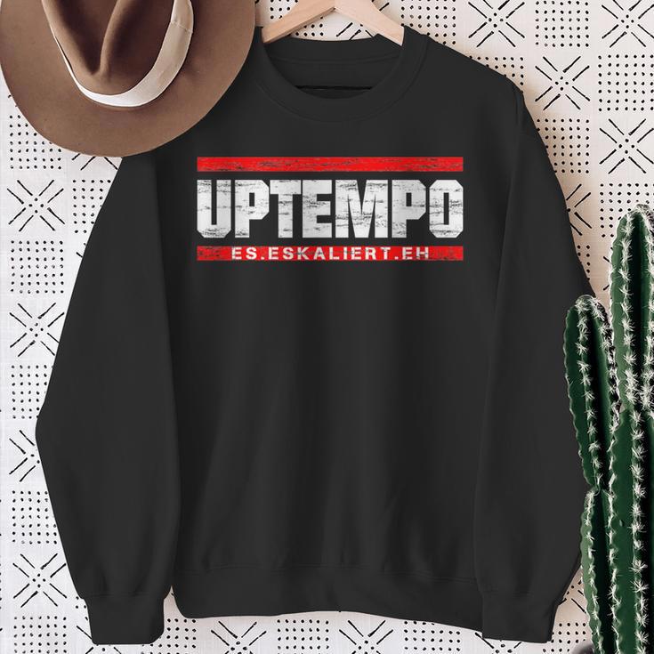 Uptempo Speedcore Gabber Festival Sweatshirt Geschenke für alte Frauen