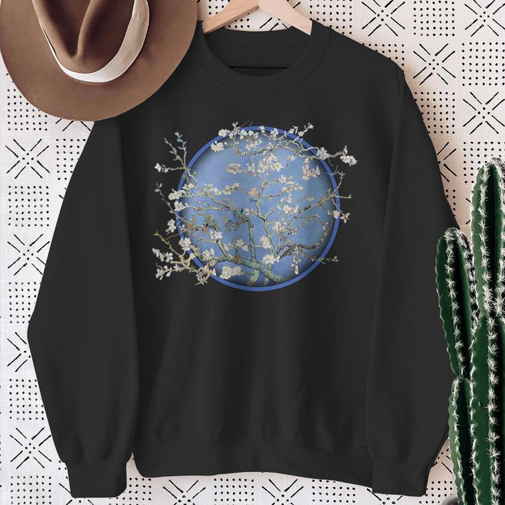 Van Gogh Mandelblüte Sweatshirt Geschenke für alte Frauen