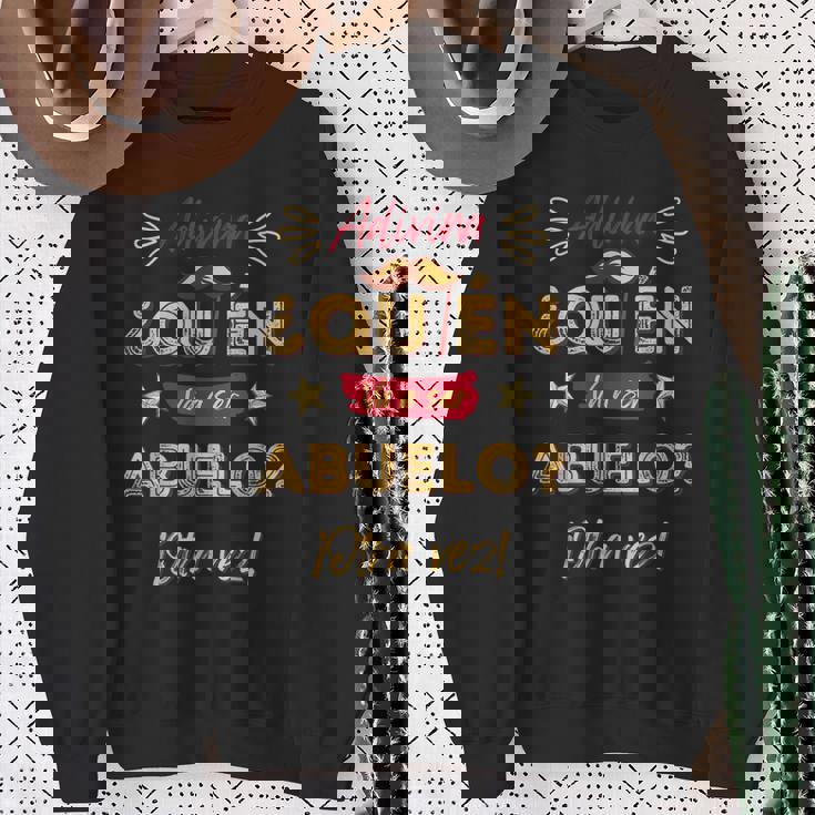 Vas A Ser Abuelo Otraez Sorpresa Anuncio Embarazo Abuelos Camisa de entrenamiento Regalos para ancianas