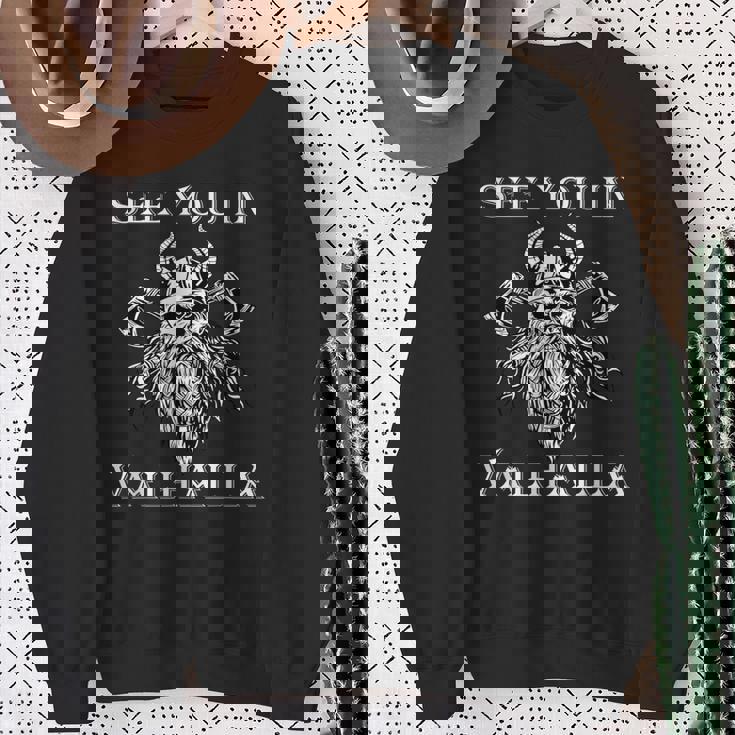 Viking Odin Ragna Ciediamo Inalhalla Regalo Felpa Regalos para ancianas