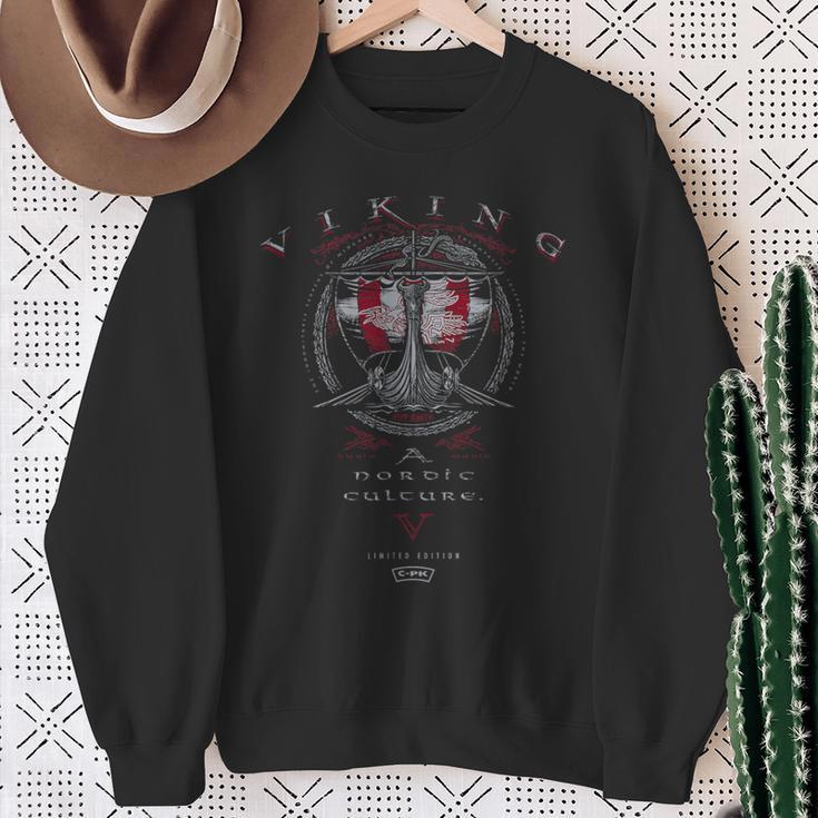 Vikingsiking Dragon Ship S Sweatshirt Geschenke für alte Frauen