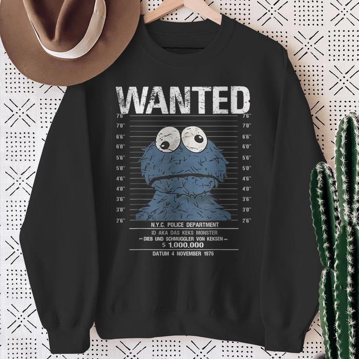 Vintage Monster Thief And Sgler Of Biscuits Sweatshirt Geschenke für alte Frauen