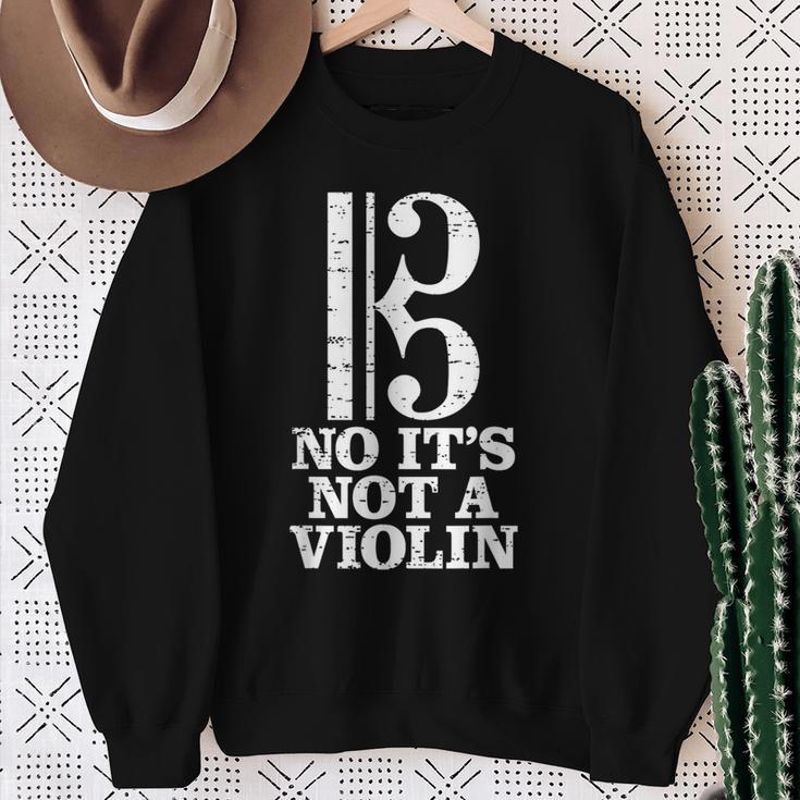 Viola No It's Not Aiolin Sweatshirt Geschenke für alte Frauen