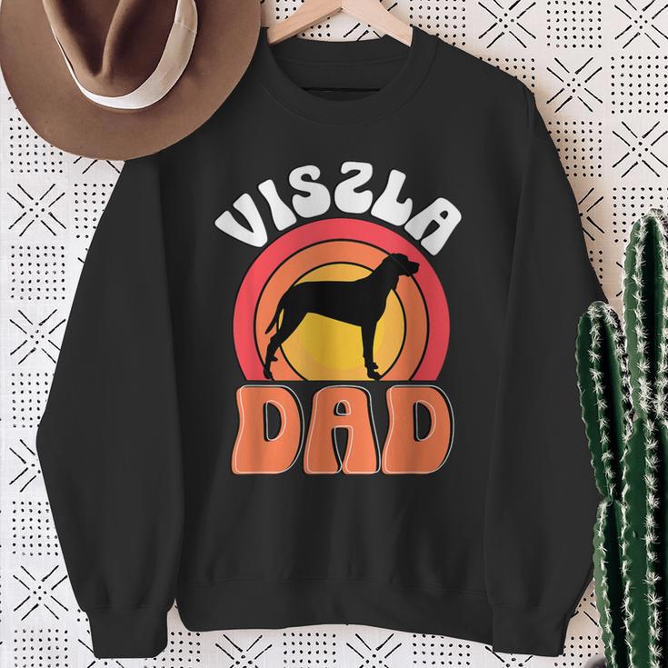 Viszla Dad Foriszla Dog Owner Animal Lover Sweatshirt Geschenke für alte Frauen