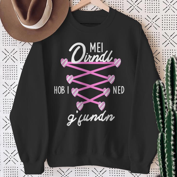 Volksfest Mei Dirndl Hob I Ned G'fundn Dirndl Replacement S Sweatshirt Geschenke für alte Frauen