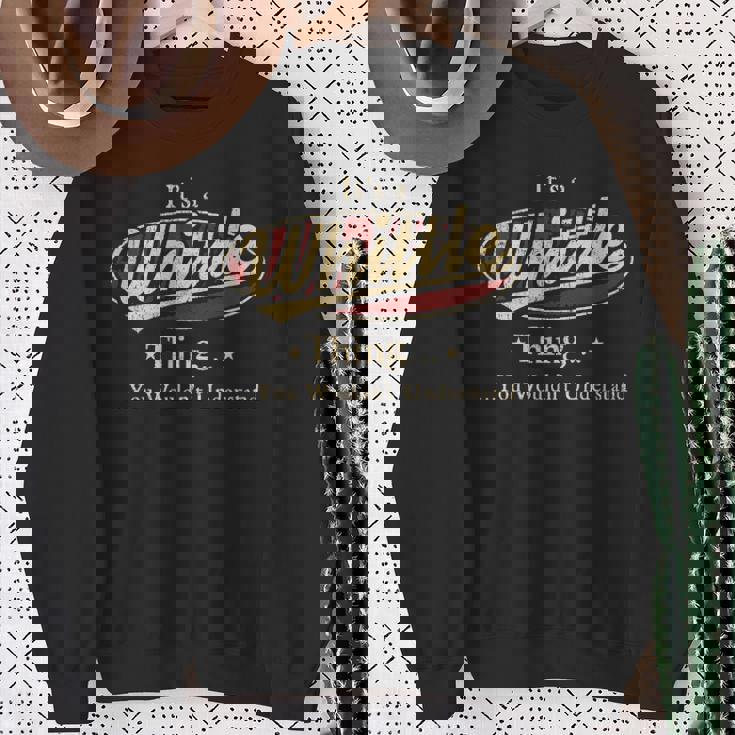Whittle Personalized Name Name Print S With Name Whittle Sweatshirt Gifts for Old Women