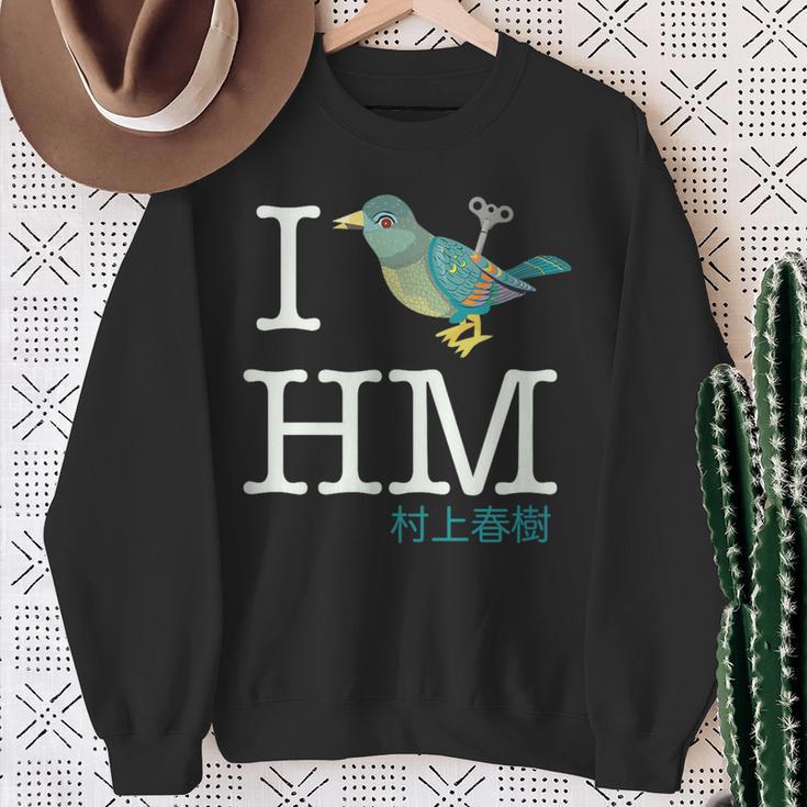 I Wind Up Bird Haruki Murakami Sweatshirt Geschenke für alte Frauen