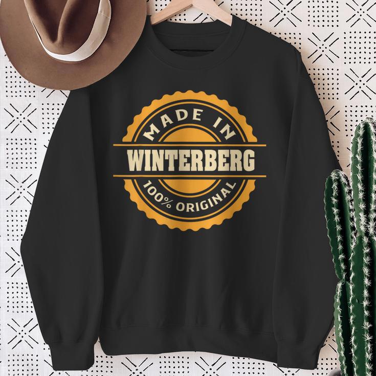 Winterberg Retro Logo City Cities Winterberg Sweatshirt Geschenke für alte Frauen