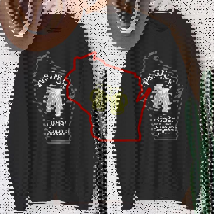 Wisconsin Dive Bars Supporter Adventure Sweatshirt Gifts for Old Women