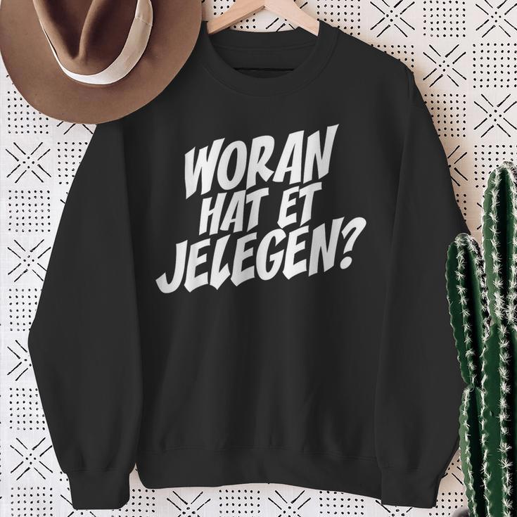 Woran Hat Et Jelegen Woran Hattet Nur Gelegen Sweatshirt Geschenke für alte Frauen