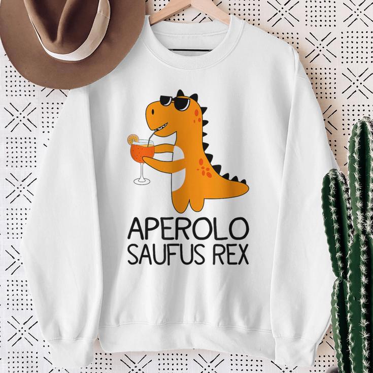 Aperollin' Aperolo Saufus Rex Summer Drinks Sweatshirt Geschenke für alte Frauen