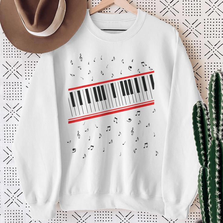 Beat It Piano Sweatshirt Geschenke für alte Frauen