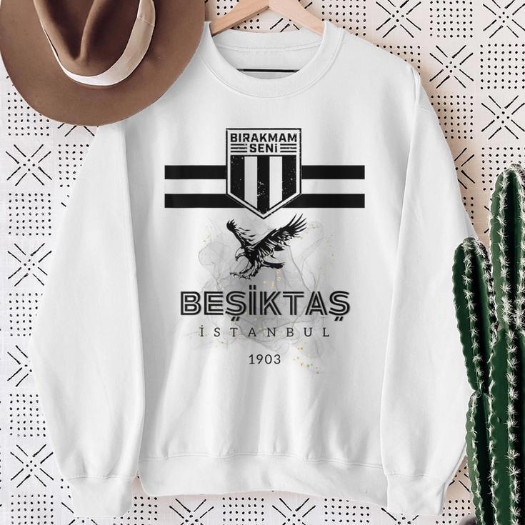 Besiktas Birakmam Seni 1903 Gray Sweatshirt Geschenke für alte Frauen