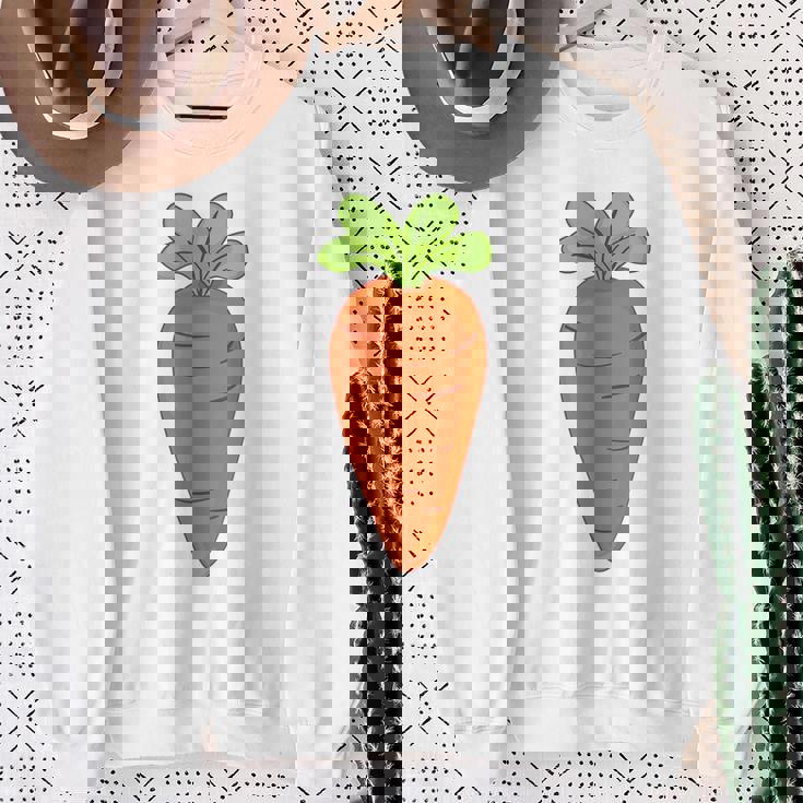 Carrot Carota Costume Camicia Felpa Regalos para ancianas