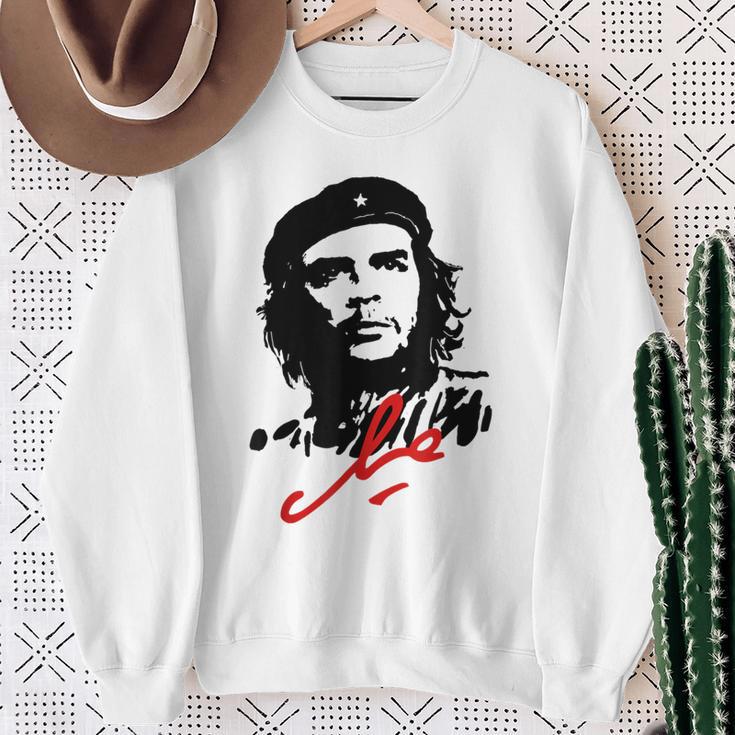 Che Guevara Cuba Rebel Signature Guerilla Icon Revolution Sweatshirt Geschenke für alte Frauen