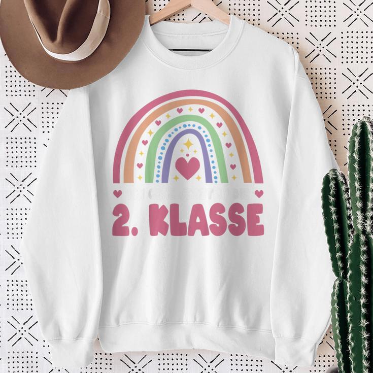 Children's 2Nd Class School Ich Gehe Jetzt In Die Zweite Klasse German Sweatshirt Geschenke für alte Frauen