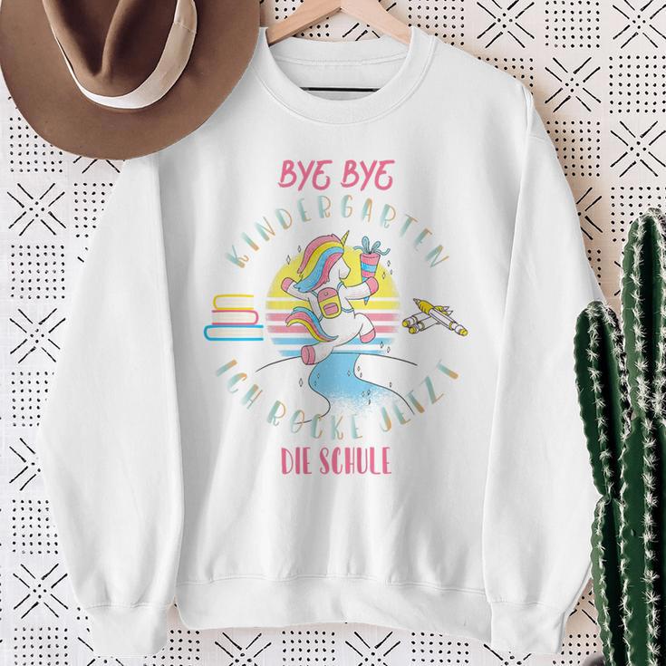 Children's Bye Bye Kindergarten Ich Rocke Jetzt Die Schule School Sweatshirt Geschenke für alte Frauen