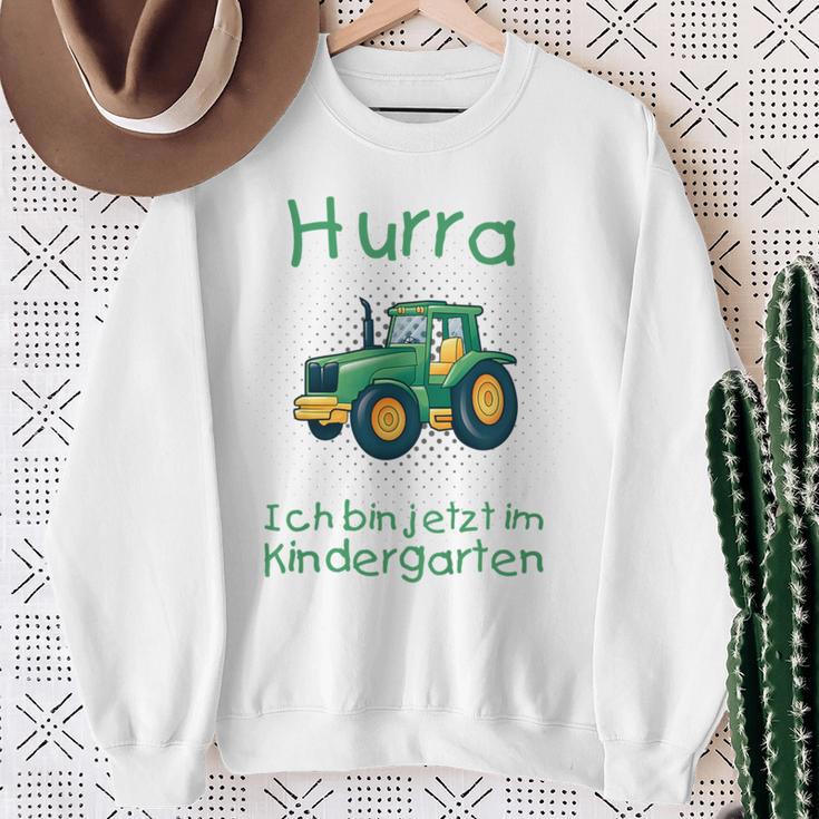 Children's Hurra Ich Bin Jetzt Im Kindergarten Sweatshirt Geschenke für alte Frauen