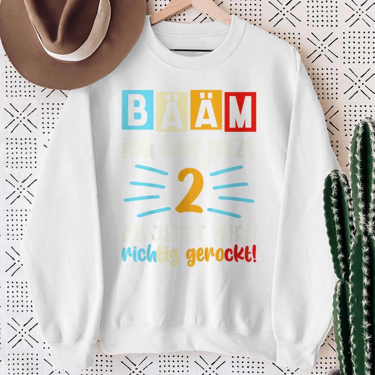 Children's Ich Bin Jetzt 2 Birthday Sweatshirt Geschenke für alte Frauen