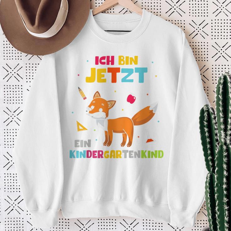 Children's Ich Bin Jetzt Ein Kindergarten Ich Sweatshirt Geschenke für alte Frauen