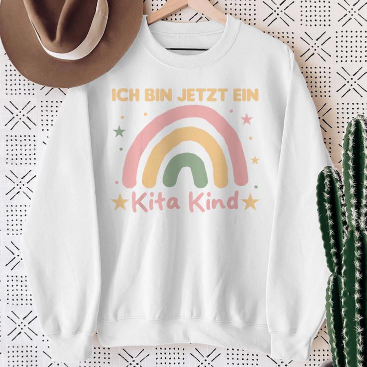 Children's Ich Bin Jetzt Ein Kita Kind 2023 Sweatshirt Geschenke für alte Frauen