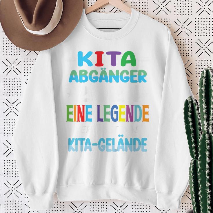 Children's Kita Abgänger 2024 Eine Legendeerlässt Das Kita Gelände Sweatshirt Geschenke für alte Frauen