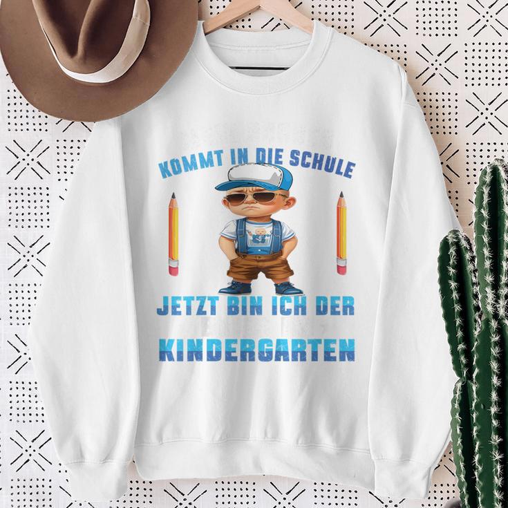 Children's Mein Bruder Kommt In Die Schule Boss Im Kindergarten Sweatshirt Geschenke für alte Frauen