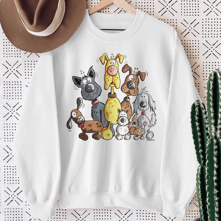 Dog Poo I Dog Team I Dog I Dog Fun Long-Sleeved Sweatshirt Geschenke für alte Frauen