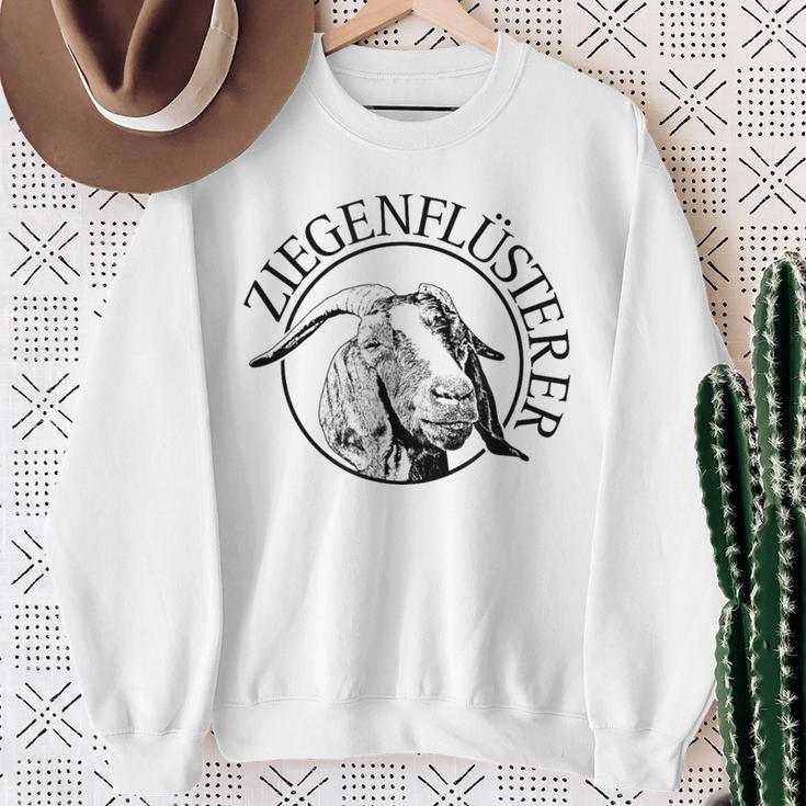 Goat Whisperer Burenziegen Goat Boyfriend Sweatshirt Geschenke für alte Frauen