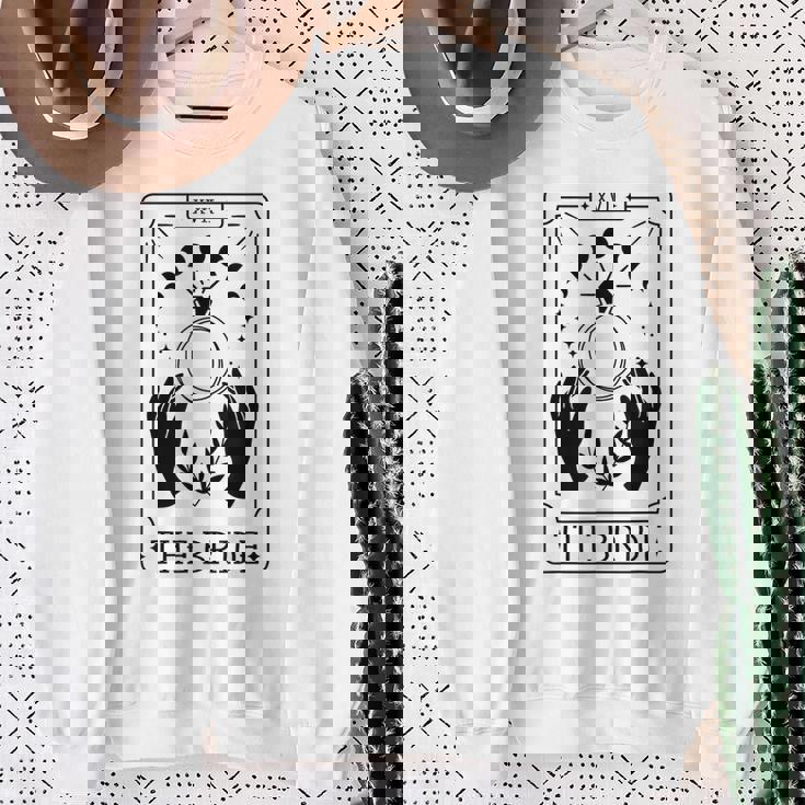 Gothic Bride Bridesmaid Tarot Bridal Party Bachelorette Sweatshirt Gifts for Old Women