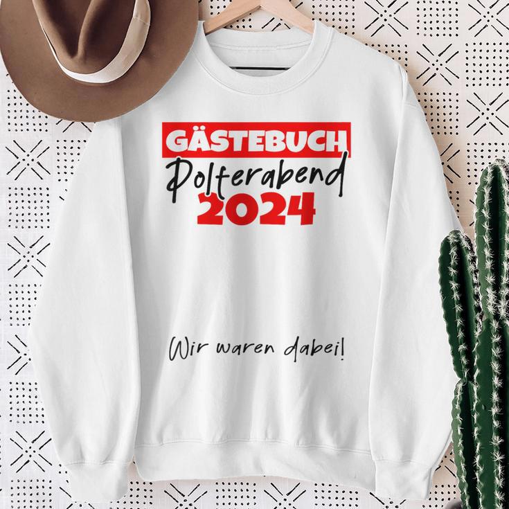 Guest Book For Signing 2024 Sweatshirt Geschenke für alte Frauen