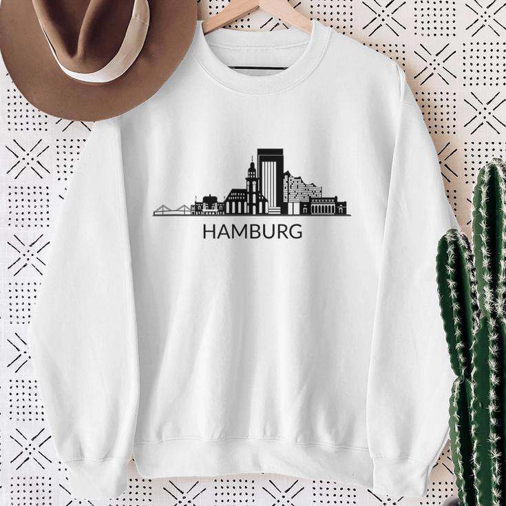 Hamburg Skyline Hamburg Love Sweatshirt Geschenke für alte Frauen