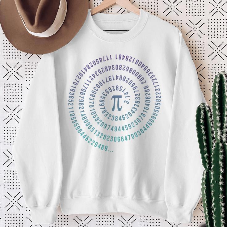 Happy Pi Day Mathe Nerds Wissenschaft Mit Zahl Pi Sweatshirt Geschenke für alte Frauen