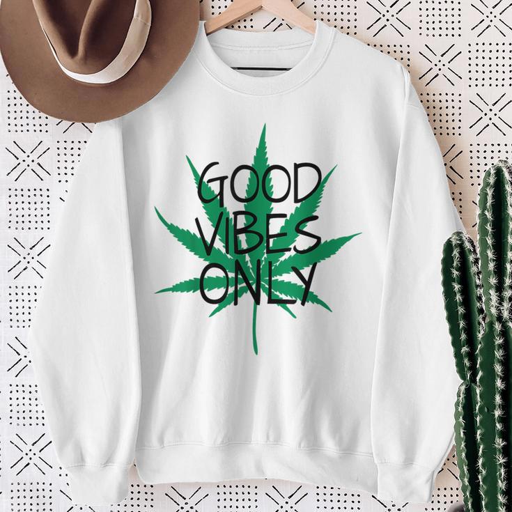 Hemp Leaf Cannabis Marijuana Kiffen Hemp S Sweatshirt Geschenke für alte Frauen