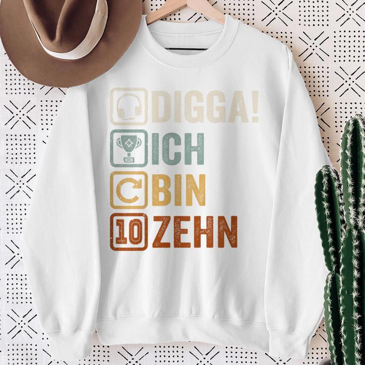 Ich Bin 10 Jahre 10 Jahre 10Th Birthday Sweatshirt Geschenke für alte Frauen