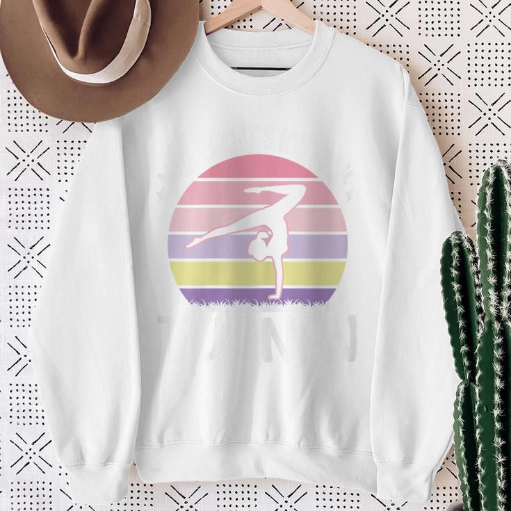 Ich Gehe Turnen Kunstturnen Gymnastics Sweatshirt Geschenke für alte Frauen