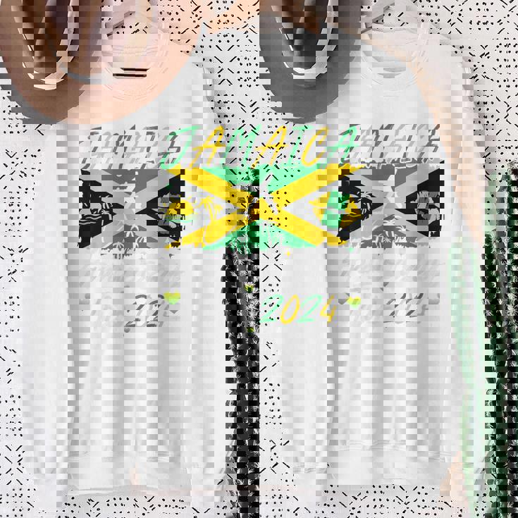 Jamaica Anniversary Trip 2024 Couple Summer Vacation Trip Sweatshirt Gifts for Old Women