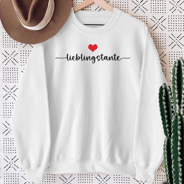 Lieblingstante Sweatshirt Geschenke für alte Frauen